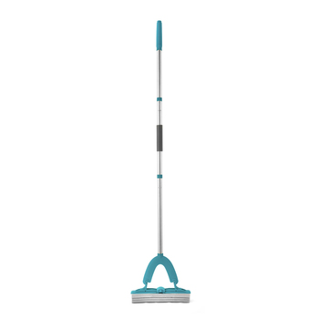 Beldray Slimline Cleaning Mop & Bucket Set Grey/Turquoise