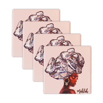 4pc Rayell Ceramic Coaster The Artist Lab Inkheart Jasira