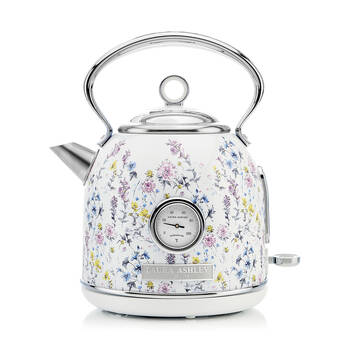 Laura Ashley Stainless Steel 1.7L Dome Electric Kettle - Wild Meadow