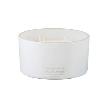 Canningvale XL 4 Wick Soy Wax Candle - Lavender & Sandalwood