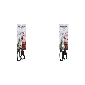 2PK Wiltshire Multi-Purpose Laser Kitchen Shears Scissors