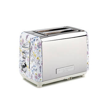 Laura Ashley Stainless Steel 2 Slice Toaster - Wild Meadow