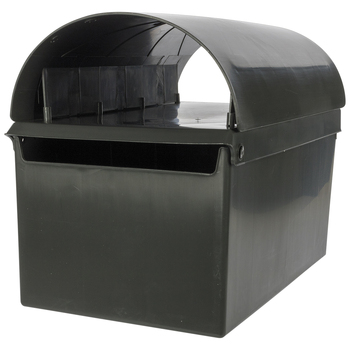 Homeleisure Paterson Small Letterbox Charcoal Outdoor Home 