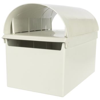 Homeleisure Paterson Small Letterbox White Outdoor Home 