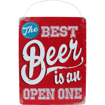 LVD Best Beer 25x33cm Metal Sign Hanging Home/Bar Shop Decor