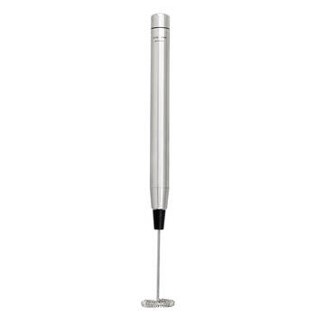 La Cafetiere Portable Handheld Stainless Steel Drinks Milk Frother 2x1x10cm