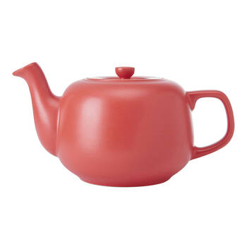 La Cafetiere Stoneware Classic Teapot Kettle 1.2L - Red