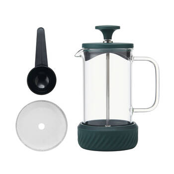 3pc La Cafetiere Zero 3-Cup No Mess French Press - Green