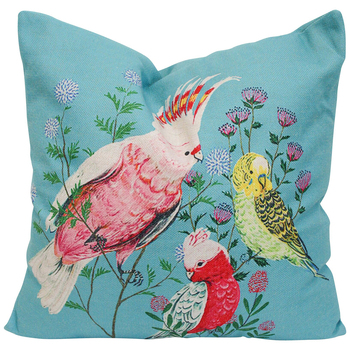 LVD Cushion Pillow Galah Home/Lounge Decor 45cm Square