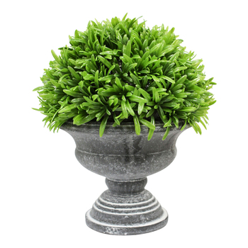 LVD Potted 27cm Formal Grass Artificial Faux/Fake Plant - Green