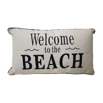 LVD Cushion Welcome Beach Home/Lounge Decor 30x50cm Rectangle