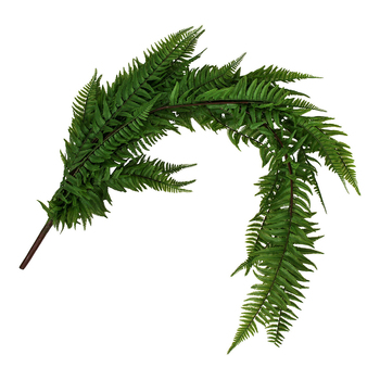 LVD Hanging 120cm Fern Bunch Artificial Plant Large - Green