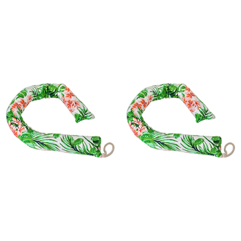 2PK LVD Floral 85cm Door Weighted Draught Stopper Home/Room Decor