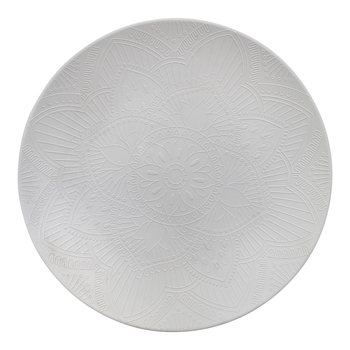LVD Round MDF 45cm Gypsy Wall Hanging Home Decor - White