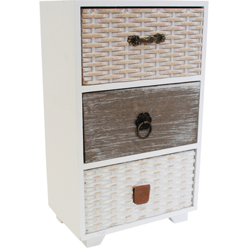 LVD MDF 25cm Esma 3-Drawer Jewellery Box Organiser Rectangle