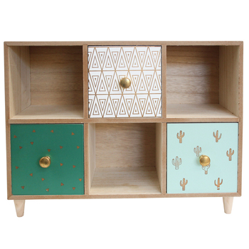 LVD Indie 1 MDF 32.5cm Jewellery Drawer Accessory Organiser Rectangle
