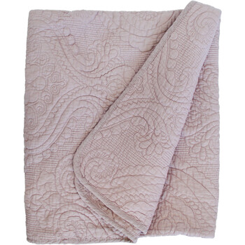 LVD Cotton/Polyester 180x220cm Quilted Throw/Bedspread - Rouge