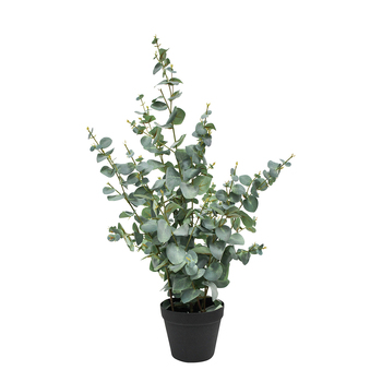 LVD Faux 75cm Silvergum Artificial Plant w/ Pot Large - Green