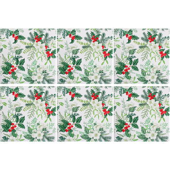 6x 4pc LVD Trivet Vintage Green Decorative Tableware/Serveware Home Kitchen