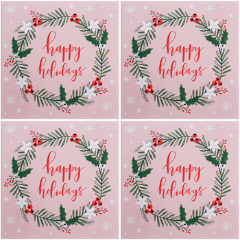 4PK LVD Trivet Scandi Christmas Decorative Tableware/Serveware Home Kitchen