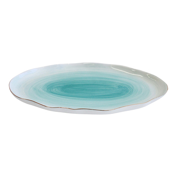 LVD Artisan Ocean Ceramic 29.5cm Serving Plate/Decorative Dish Oval