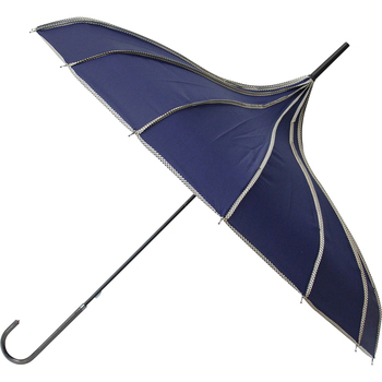 LVD Pointe Navy Durable On The Go Portable Umbrella