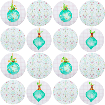 4x 4pc LVD Coasters Aqua Baubles Decorative Barware/Serveware Home Kitchen