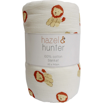 LVD Cotton Blanket Leo Lion Home/Nursery Decor Children/Baby 140cm