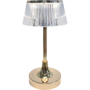 LVD Classic Plastic/Metal 23cm Lantern Home Table Decor w/ USB Cable