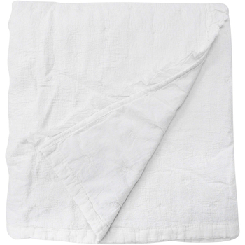 LVD  Bedspread/Throw Blanket Lrg Soft 200x230cm Washed White