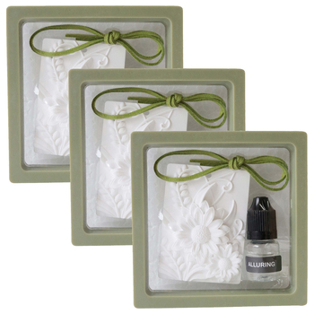 3PK LVD 21cm Ceramic Scented Hanger Home Fragrance Garden