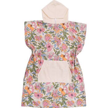 LVD Microfibre Adult/Teen Hooded Towel Poncho w/ Bag - Wallflower