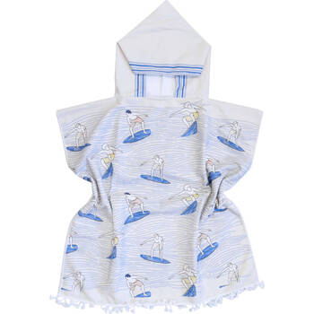 LVD Kids Microfibre Poncho Towel w/ Bag 70cm Surfers