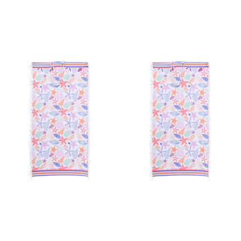 2PK LVD Kids Microfibre Beach Towel In Bag 70x140cm Underwater