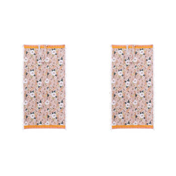 2PK LVD Kids Microfibre Beach Towel In Bag 70x140cm Roxy