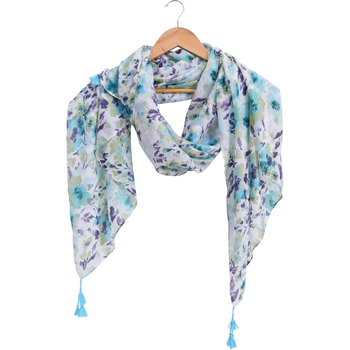 LVD Scarf Sarong Pretty Blues Themed Stylish Womens Fashion