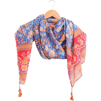 LVD Scarf Sarong Navy Country Themed Stylish Womens Fashion