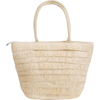 LVD Ladies/Women's Boho Layers Tote Bag 42cm - Natural