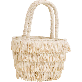 LVD Kids/Children Boho Layers Tote Bag 29cm - Natural