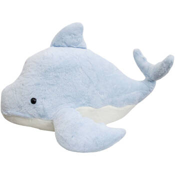 LVD Polyester Plush Large Blue Whale Kids/Children Stuffed Cuddle Toys 70cm