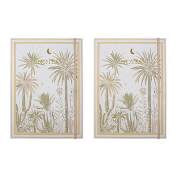 2PK LVD Bohemia A4 Padfolio Writing Stationery 22x30cm