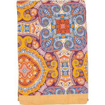 LVD 100% Cotton Paisley Print Throw Decor Blanket 230x200cm Arabella