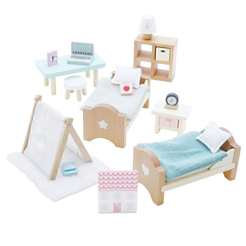 Le Toy Van Daisylane Child's Bedroom Kids Wooden Toy Set 3y+