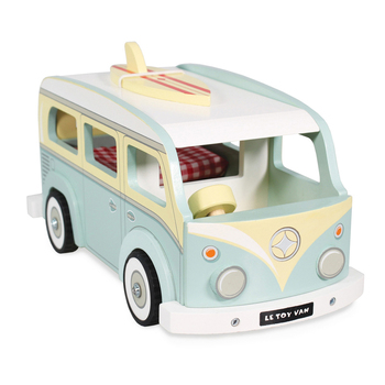 Le Toy Van 26cm Daisylane Holiday Campervan Vehicle Wood Toy Kids 3y+