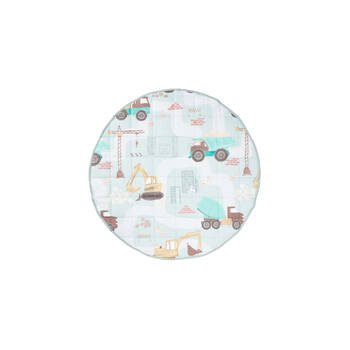Linen House Kids 120cm Cotton The Big Build Play Baby/Toddler Mat Blue
