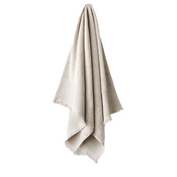Linen House Aria Sand Cotton/Bamboo Bath Towel 69x139cm - Natural