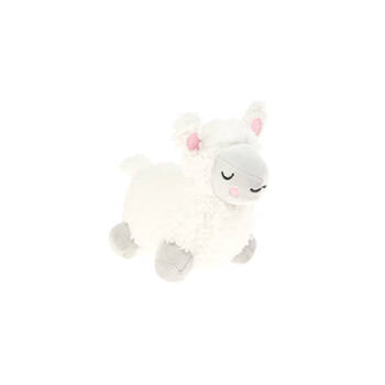 Linen House Kids Lilly Lamb Plush Toy Cushion 18x12cm - White