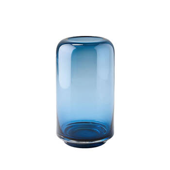 Linen House Penny Indigo Glass Vase 25cm Home Decor - Blue