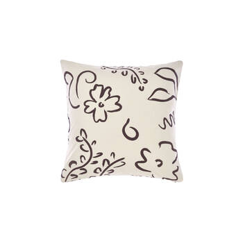 Linen House 65x65cm Kenzi Vanilla European Pillowcase