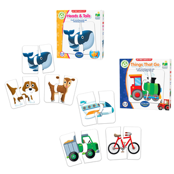Learning Journey My First Match It Head & Tails/Vehicles 20cm 2y+